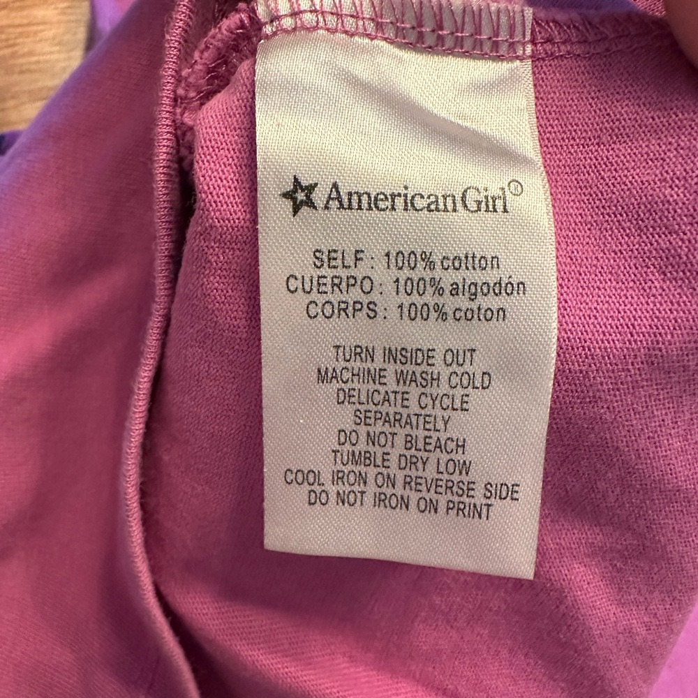 American Girl Graphic T-Shirt, Kids Sz L - Picture 5 of 5